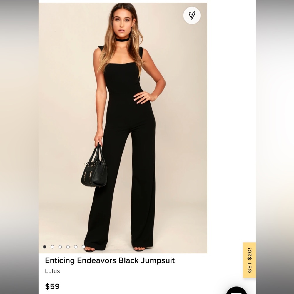 Lulus Black Jumpsuit